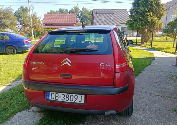 Citroen C4 cena 10500 przebieg: 153174, rok produkcji 2009 z Niepołomice małe 67